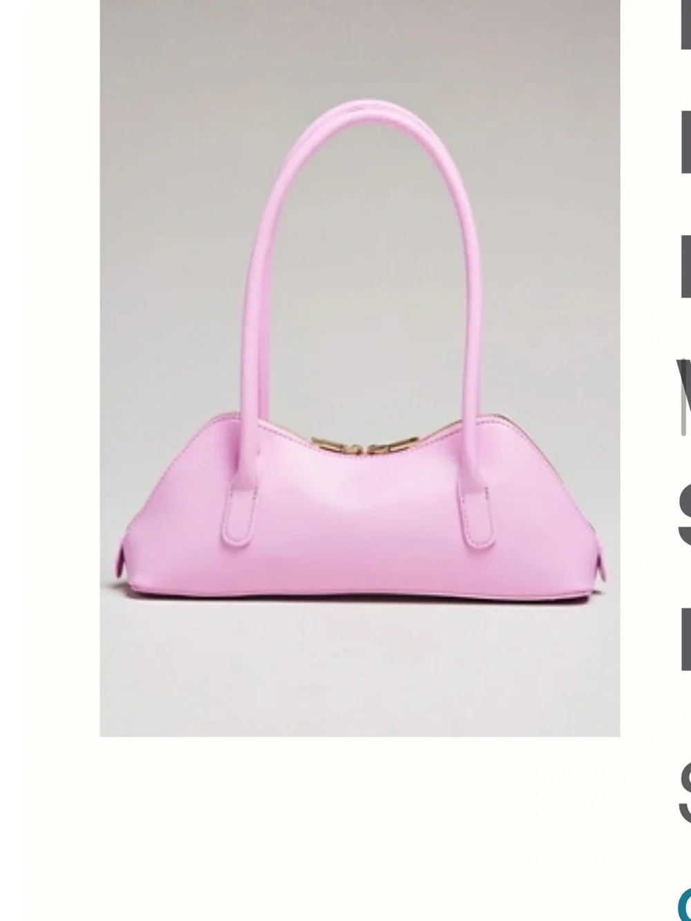 Melie Bianco Dakota Pink Recycled Vegan Shoulder Bag Anthropology
